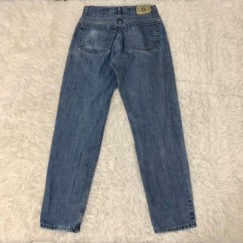 Vintage Arizona Baggy Jeans 30x33 USA Blue Pants Loose Straight Denim‎ Tag 32x34